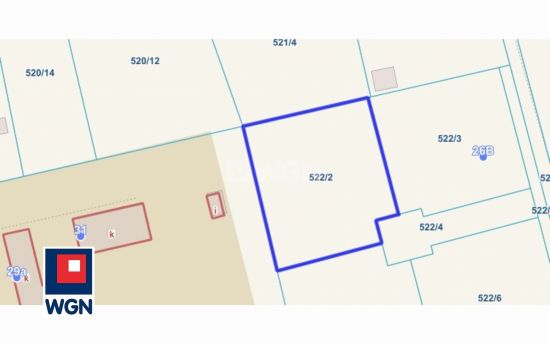 Działka budowlana na sprzedaż Parchów